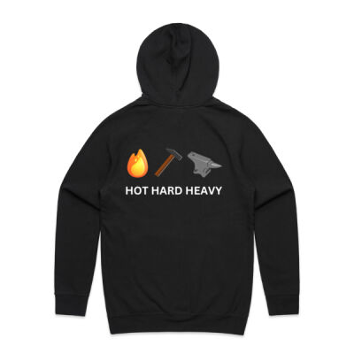 Hot Hard Heavy Hoodie Thumbnail